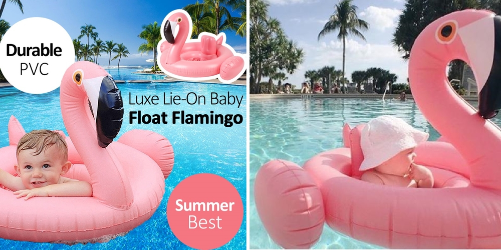 Overeenkomstig met kousen Portugees Baby zwemband flamingo of eenhoorn kopen? - Opblaasbare Artikelen