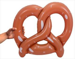 Opblaasbare pretzel